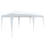 Outsunny 3 X 6M Heavy Duty Waterpoof UV Resistant Pop Up Gazebo Canopy Marquee Party Tent Wedding Awning-White
