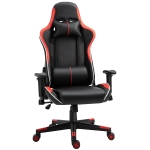 Vinsetto Silla Racing Silla para Gamers Silla Ergonómica de Escritorio para Oficina Regulable en Altura Reclinable Respaldo con Reposapiés Reposacabezas Cojín Lumbar Ruedas 65x70x118,5-128,5 cm Verde(c-2)