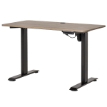 Vinsetto Escritorio Eléctrico de Pie Escritorio de Altura Ajustable para Oficina Casa con 4 Teclas de Memoria Automática Inteligente 120x60x72-116 cm Marco Negro