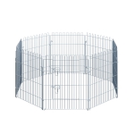 PawHut Parque para Cachorros Valla para Cachorros Animales Rejilla Medidas 63x76CM