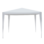 Outsunny® Carpa Impermeable de Jardín Acero Oxford Blanco 3x3m