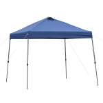 Outsunny Foisor pliabil 3x3m pentru Gradina si Exterior in metal cu acoperis in tesatura Oxford Albastru(c-2)