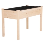 Outsunny Gradina Urbana Peluza Acoperis Masa pentru Plante cu Husa de Tesatura