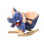 Homcom Leagan Elefant pentru Copii, Albastru, 60x33x45cm