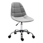 Vinsetto scaun rotativ, ergonomic, 59x59x81-91cm gri