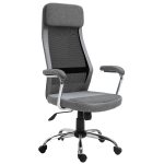 Vinsetto scaun ergonomic, inaltime reglabila, 65x60x119-129cm