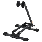 HOMCOM Suport pliabil roti lățime latime maxima 5,5 cm din metal nylon