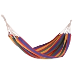 Outsunny Hamac pentru mai multe persoane, colorat, 2x1m