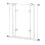 PawHut Gard pentru Caini Inchidere Automata Latime Reglabila Pana la 81.9cm