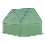 Outsunny sera de gradina 2 in 1, cu acoperis 127x95x92cm