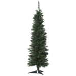 HOMCOM 150cm Brad de Craciun Pin Artificial cu Ramuri 294 Baza Pliabila Detasabila