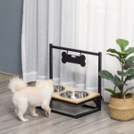 PawHut boluri pentru caini, 58x32x50 cm, negre