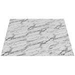 HOMCOM Covor Puzzle Antiderapant Efect Marmura 9 Piese Suprafata acoperita 3,24m²