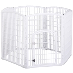 PawHut Tarc pentru Animale 6 Panouri 65 x 95 cm Plastic Rezistent