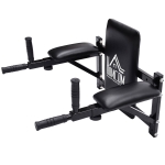HomCom suport tractiuni, fixare perete, 70x48x53-63cm, negru