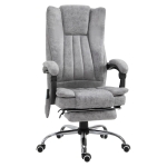 Vinsetto, scaun birou cu masaj si incalzire, 62x67x113-120 cm