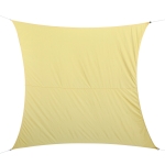Outsunny Panza Umbrire Dreptunghiulara Copertina Soare din Poliester 3x4m Nisip