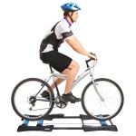HOMCOM Biciclete Trainer Pliabil Reglabil Rulou frontal Sarcina maxima 120 kg