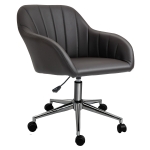 Vinsetto Scaun de Birou Ergonomic din Piele Ecologica cu Înaltime Ajustabila si Rotativ