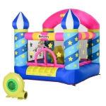 Outsunny Castel Gonflabil Gigant pentru Copii cu Gonflator(c-2)