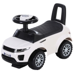 HOMCOM Quad Correpasillos Niño Coche sin Pedales para Bebé Juguete Andador Estilo Carrera con Orador Rojo 60x38x42cm(c-2)