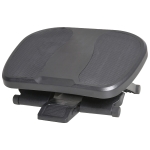 HOMCOM Ergonómico Reposapiés de Oficina Ajustable Soporte para Pies para Oficina Escritorio 46 x 35cm(c-3)