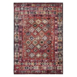 Outsunny Teppich In- und Outdoor Multicolor Dunkel 290 x 200 x 0,5 cm