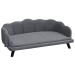 PawHut Hundesofa mit Rückenlehne 98,5 cm x 60, cm x 35,5 cm