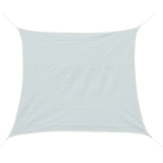 Outsunny Sonnensegel Sonnendach Sonnenschutz Rechtecke HDPE Weißcreme 3 x 3 m