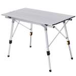 Outsunny® Klapptisch Campingtisch Falttisch Picknicktisch Höhenverstellbar Tragetasche Alu