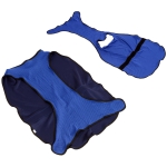 PawHut Hundekühlweste Kühlweste Kühljacke Hunde Cooling Vest schnelle Abkühlung Polyester Blau Ø56 x 60 cm