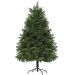 HOMCOM® Künstlicher Weihnachtsbaum 1,5 m Christbaum Tannenbaum 1211 Äste Metallfuß PVC