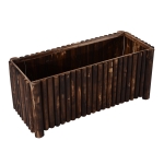 Outsunny Hochbeet Pflanzkasten Kräuterbeet Pflanzbeet Gemüse Blumenbeet Blumenkasten, Tannenholz (Modell4)