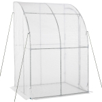 Outsunny Outdoor Medium 143x118x212cm Plant & Vegetable Hot House w/ UV-Resisant Cover