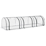Outsunny® Invernadero Caseta 400x100x80cm para Jardín Terraza Cultivo de Plantas Semilla(c-2)