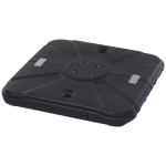 Outsunny Base per Ombrellone in HDPE Impermeabile Anti-UV, Giardino/Negozio/Bar