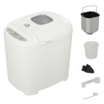 HOMCOM Macchina per il Pane 11 Programmi, Timer 13 Ore, Antiaderente, 550W