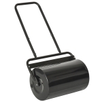 DURHAND Rullo da Giardino (57 cm Ø32 cm) Metallo Nero Serbatoio Fino 38 L