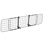 PawHut Barriera Divisore di Protezione Macchina per Cani Regolabile 91-145x30cm