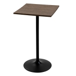 HOMCOM Tavolo Alto da Cucina - Marrone