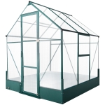 Outsunny Kas voor in de tuin kweekkas tomatenhuis koude kas 250 x 190 x 219 cm