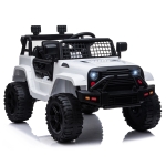 HOMCOM Jeep Macchina per Bambini 12V con Telecomando 2 Velocità 3-5km/h e USB