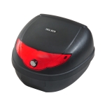 Homcom Bauletto Universale per Moto e Scooter 24L Nero