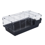 PawHut Gabbia Trasportino per Piccoli Roditori, 100x55x41cm