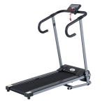 Homcom Tapis de Course Electrique Pliable Gris foncé 122L x 62,5l x 119H cm