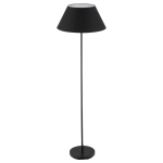 Lampadaire sur pied circulaire H.1,48 m noir