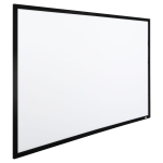HOMCOM Telo Proiettore da 120 Pollici, Compatibile con Proiettori LED e LCD - Bianco