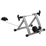 HOMCOM Rullo per Bici Magnetico Pieghevole Allenamento a Casa 5 Livelli