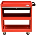 Durhand Carucior Scule pentru Atelier, Rosu, 70x35x75.5cm