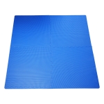 HomCom set covor tip puzzle 8 bucati, 60x60cm, albastru